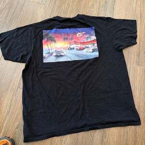 In-N-Out Burger Animal Style Palm Trees Black